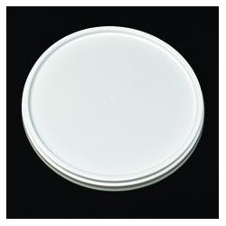 Demi-dôme PP injecté Ø116 coiffant blanc