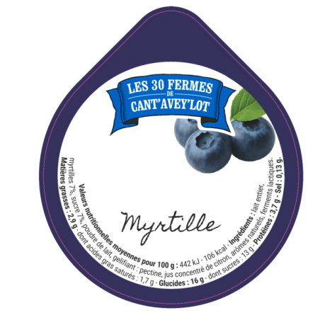 Opercule CANT'AVEY'LOT' 68.3 ALU Bi-couche Myrtille V4 6cl