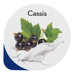 Opercules Ø68.3mm Aluminum imprimés Gourmandise Cassis