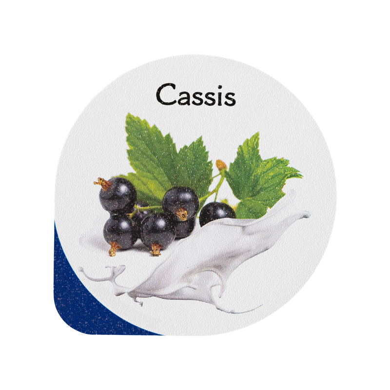 Opercules Ø68.3mm Aluminum imprimés Gourmandise Cassis