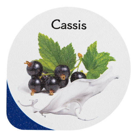 Opercules Ø68.3mm Aluminum imprimés Gourmandise Cassis