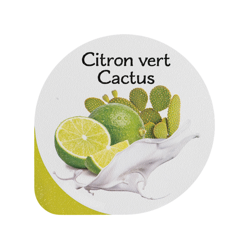 Opercules Ø68.3mm Aluminum imprimés Gourmandise Citron Vert Cactus