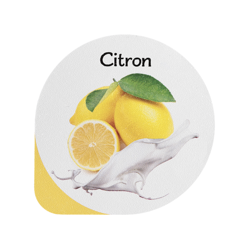 Opercules Ø68.3mm Aluminum imprimés Gourmandise Citron