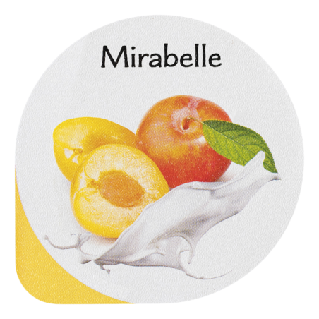 Opercules Ø68.3mm Aluminum imprimés Gourmandise Mirabelle