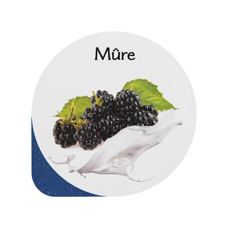 Opercules Ø68.3mm Aluminum imprimés Gourmandise Mûre