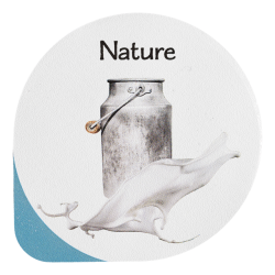 Opercules Ø68.3mm Aluminum imprimés Gourmandise Nature Bidon