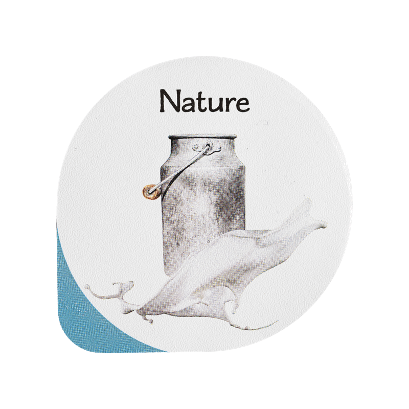 Opercules Ø68.3mm Aluminum imprimés Gourmandise Nature Bidon