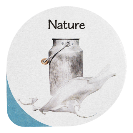 Opercules Ø68.3mm Aluminum imprimés Gourmandise Nature Bidon
