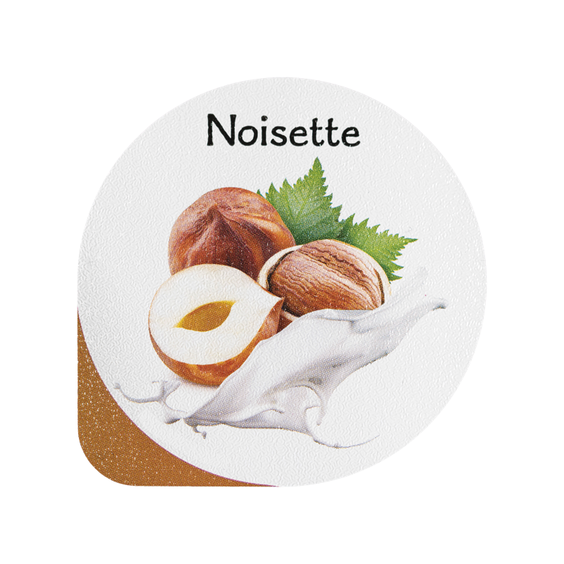 Opercules Ø68.3mm Aluminum imprimés Gourmandise Noisette