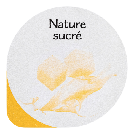 Opercules Ø68.3mm Aluminum imprimés Gourmandise Nature Sucré