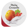 Opercules Ø68.3mm Aluminum imprimés Gourmandise Pêche Groseille