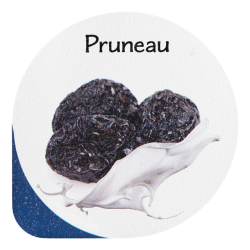Opercules Ø68.3mm Aluminum imprimés Gourmandise Pruneau