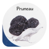 Opercules Ø68.3mm Aluminum imprimés Gourmandise Pruneau