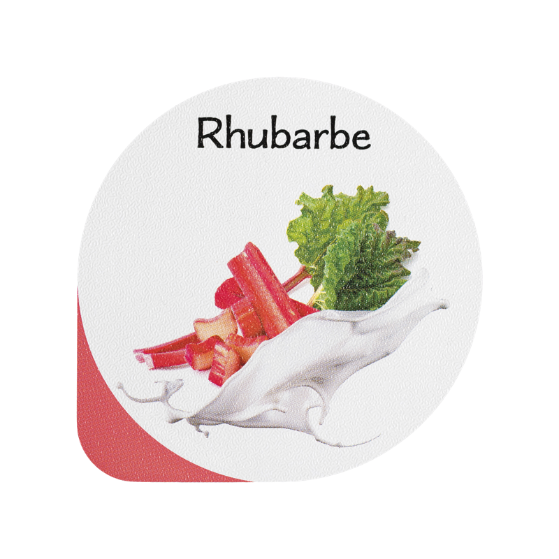 Opercules Ø68.3mm Aluminum imprimés Gourmandise Rhubarbe