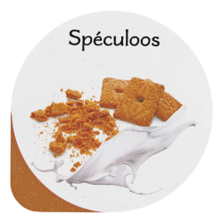 Opercules Ø68.3mm Aluminum imprimés Gourmandise Speculoos