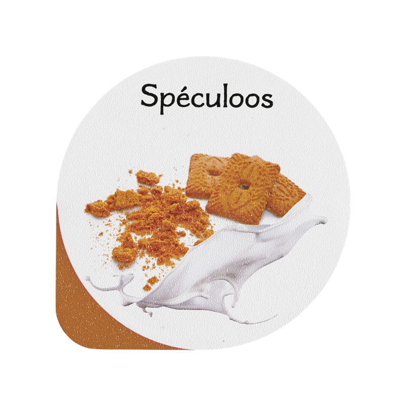 Opercules Ø68.3mm Aluminum imprimés Gourmandise Speculoos