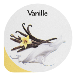 Opercules Ø68.3mm Aluminum imprimés Gourmandise Vanille
