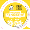 Opercule FERME DE LA MARQUE 68.3 ALU Arom. Citron PP/PS gr.Verm Lang.