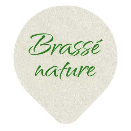 Opercules Ø68.3mm Aluminium imprimés texte brassé nature