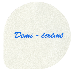 Opercules Ø68.3mm Aluminium imprimés texte 1/2 écrémé