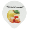 Opercules Ø68.3mm Aluminium imprimés Gamme Délice Pomme Caramel