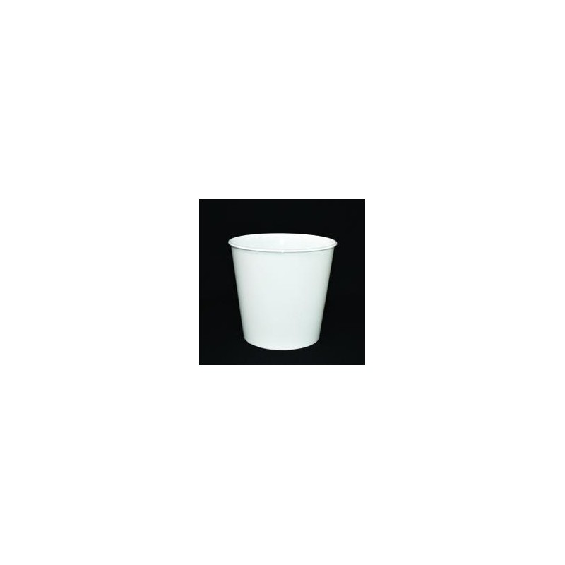 Pot PP injecté Ø106 500ml blanc sans épaulement (stérilisation)