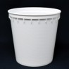 Pot PP injecté Ø129,2 1000ml blanc (stérilisation)