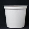 Pot PP injecté Ø144,5 1000ml blanc (stérilisation)