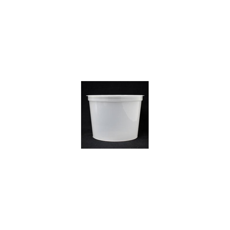 Pot PP injecté Ø145 1000ml transparent (stérilisation)