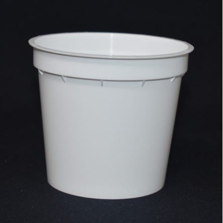 Pot PP injecté Ø88 250ml blanc (stérilisation)