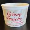 Pot PP injecté Ø94,5 200ml imprimé crème fraîche (stérilisation)