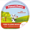 Opercule GAEC ALIX 68.3 ALU Fruit Fraise sc.PP/PS/PET gr.Vermisseau 6