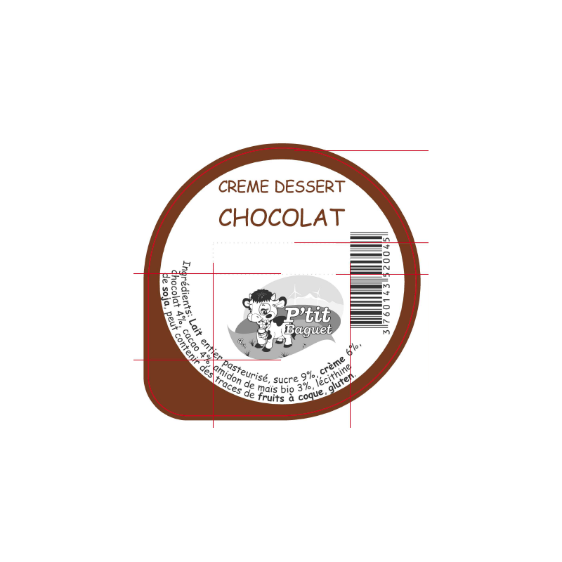 Operc. BAGUET 68.3 Crème Chocolat V2 3cl