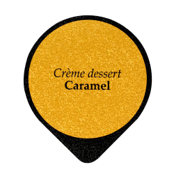 Opercules Ø68.3mm Aluminium imprimés crème dessert caramel