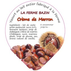Opercules BAZIN ALU 68.3 Crème de Marron 5cl