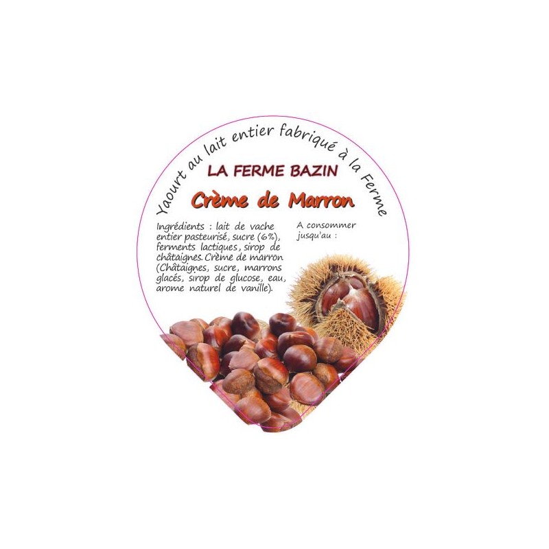 Opercules BAZIN ALU 68.3 Crème de Marron 5cl