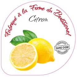 Opercules BUISSONET ALU 68.3 CITRON sans code 5 CL