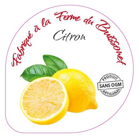 Opercules BUISSONET ALU 68.3 CITRON sans code 5 CL