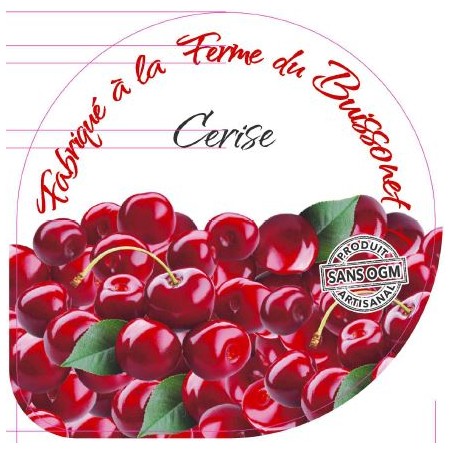 Opercules BUISSONET ALU 68.3 CERISE 5 CL
