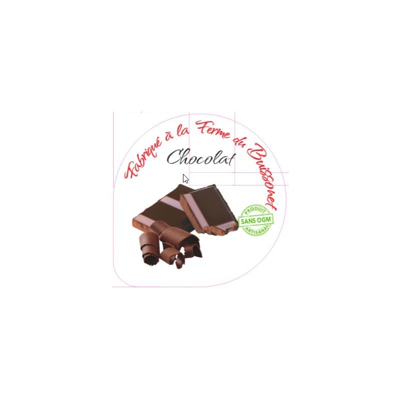 Opercules BUISSONET ALU 68.3 CHOCOLAT 6 CL