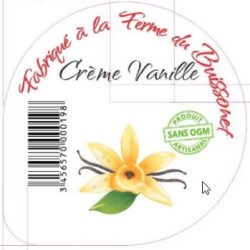 Opercules BUISSONET ALU 68.3 CREME DE VANILLE 6 CL