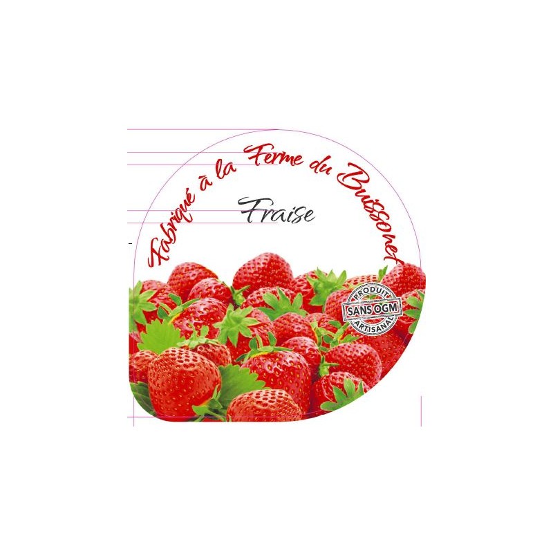 Opercules BUISSONET ALU 68.3 FRAISE 5 CL
