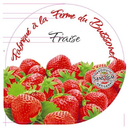 Opercules BUISSONET ALU 68.3 FRAISE 5 CL