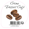 Opercule EARL GUERET 68.3 ALU Dessert Café 5cl scel PP/PS/PET gr.Verm