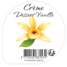 Opercule EARL GUERET 68.3 ALU Dessert Vanillle 5cl scel PP/PS/PET gr.V