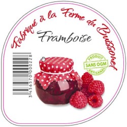 Opercules BUISSONET ALU 68.3 CONF FRAMBOISE 5CL