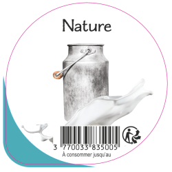 Opercule EARL GUERET 68.3 ALU Nature 5cl scel PP/PS/PET gr.Vermisseau
