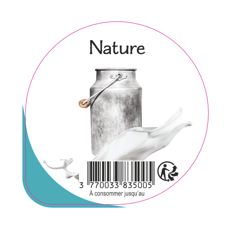Opercule EARL GUERET 68.3 ALU Nature 5cl scel PP/PS/PET gr.Vermisseau