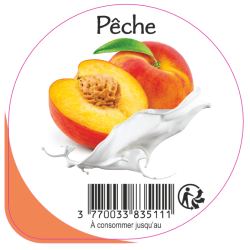 Opercule EARL GUERET 68.3 ALU Pêche 5cl scel PP/PS/PET gr.Vermisseau
