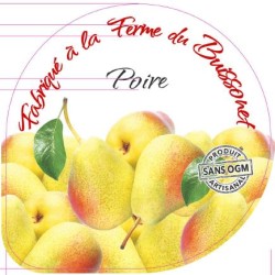 Opercules BUISSONET ALU 68.3 POIRE 5 CL